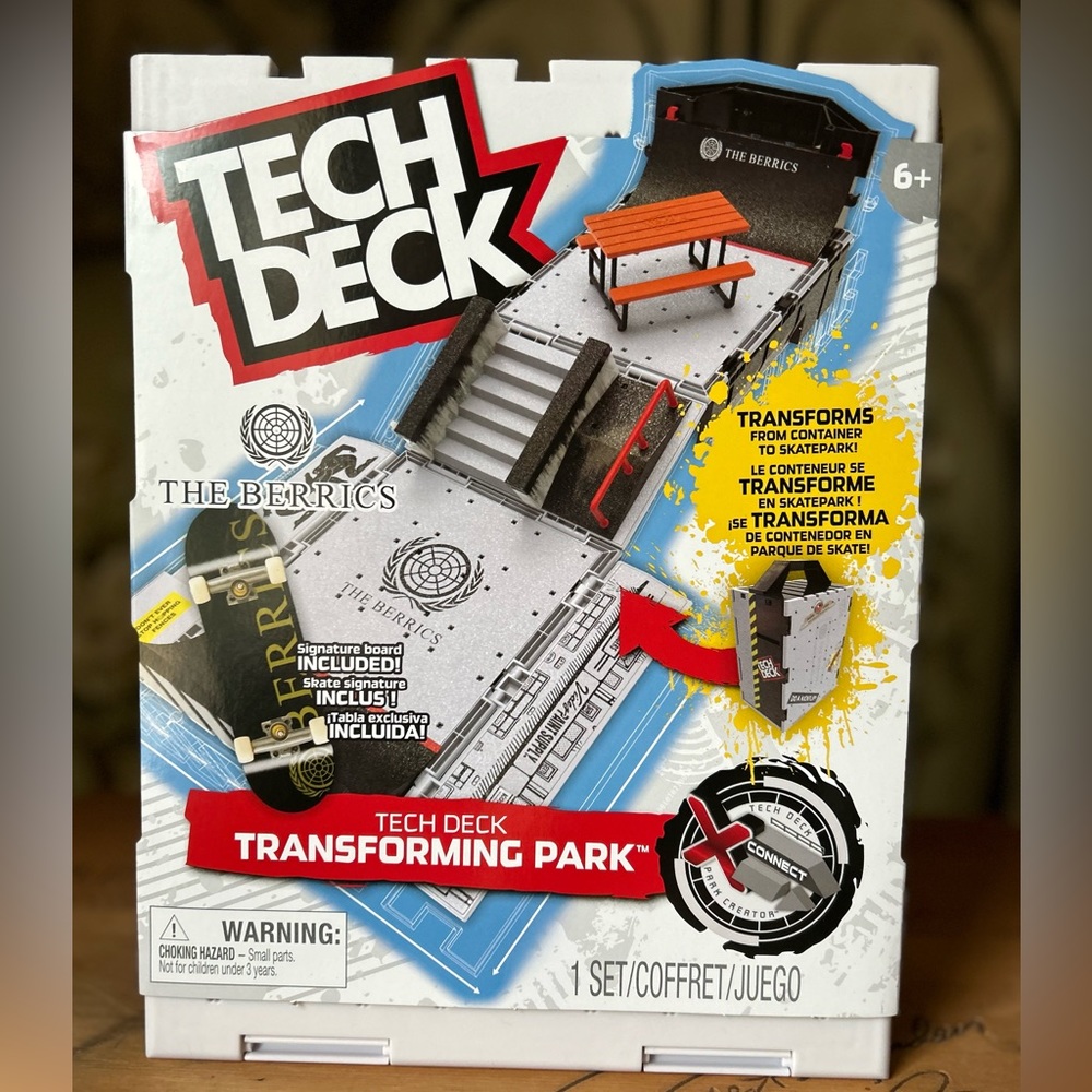 Finger skateboard Tech Deck Transforming Park